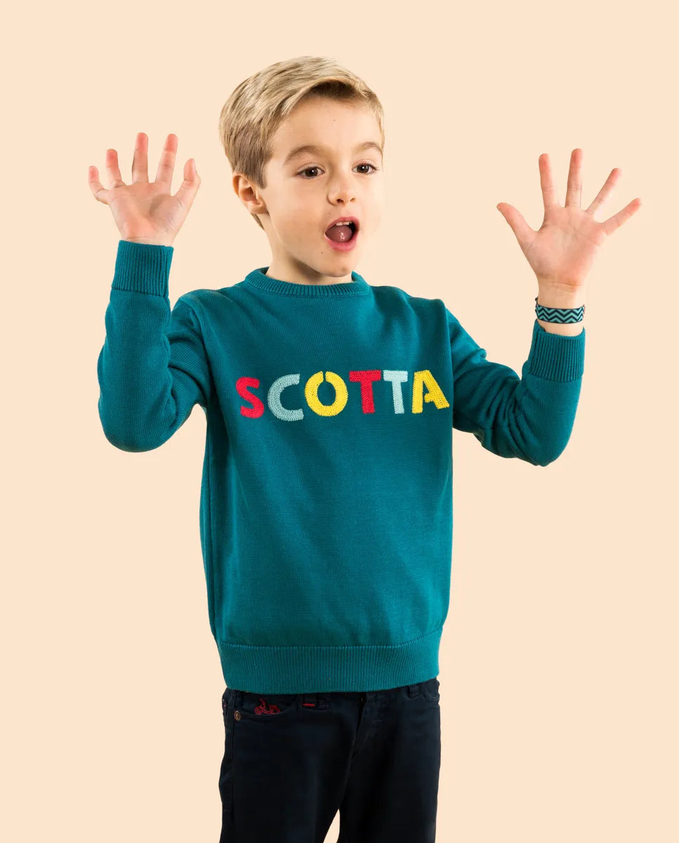 Suéter infantil Scotta Ocean