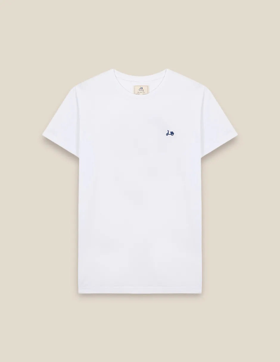 Camiseta classic organic blanco | SCOTTA