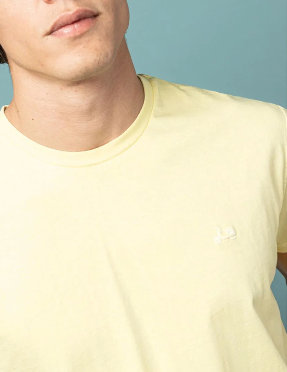 Camiseta classic organic amarillo