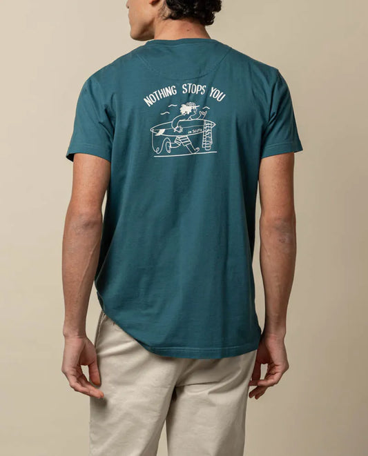 Camiseta surfer denim