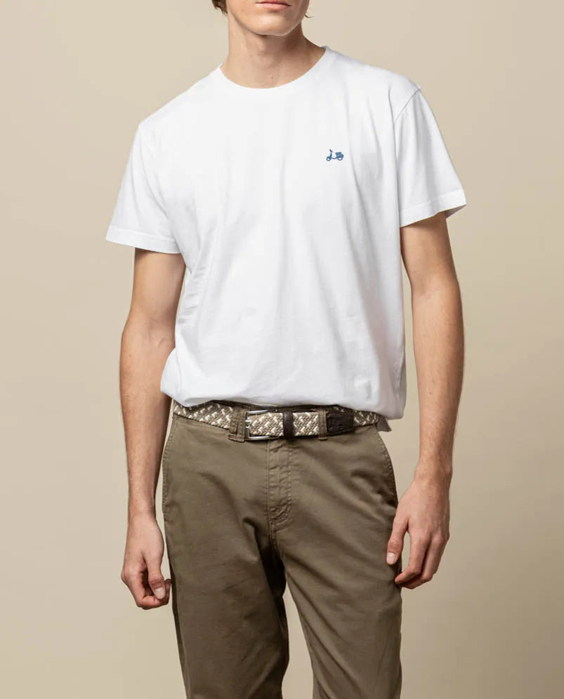 Camiseta bird blanco