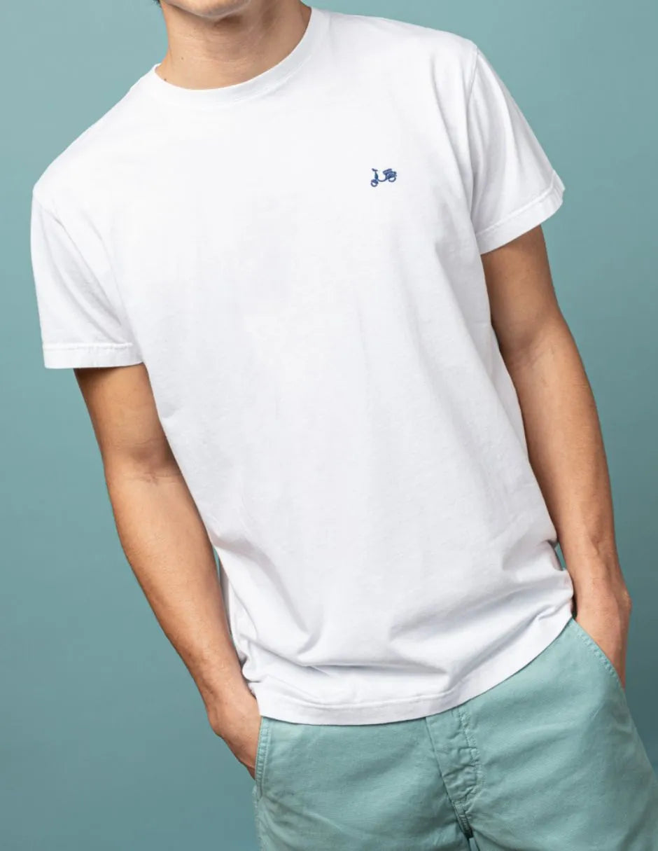 Camiseta logo blanco