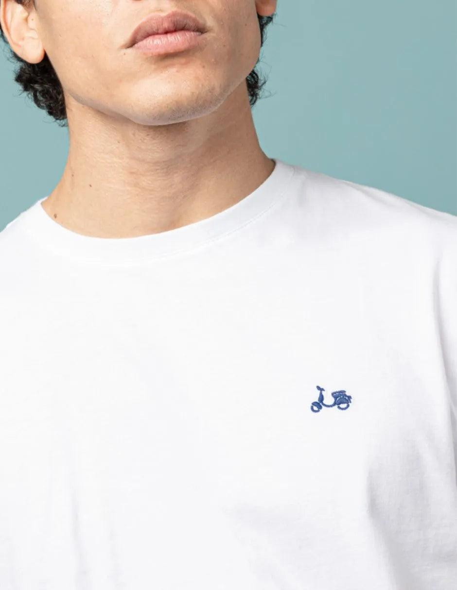 Camiseta logo blanco