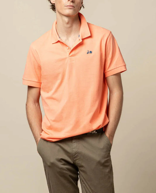 Polo classic coral flúor