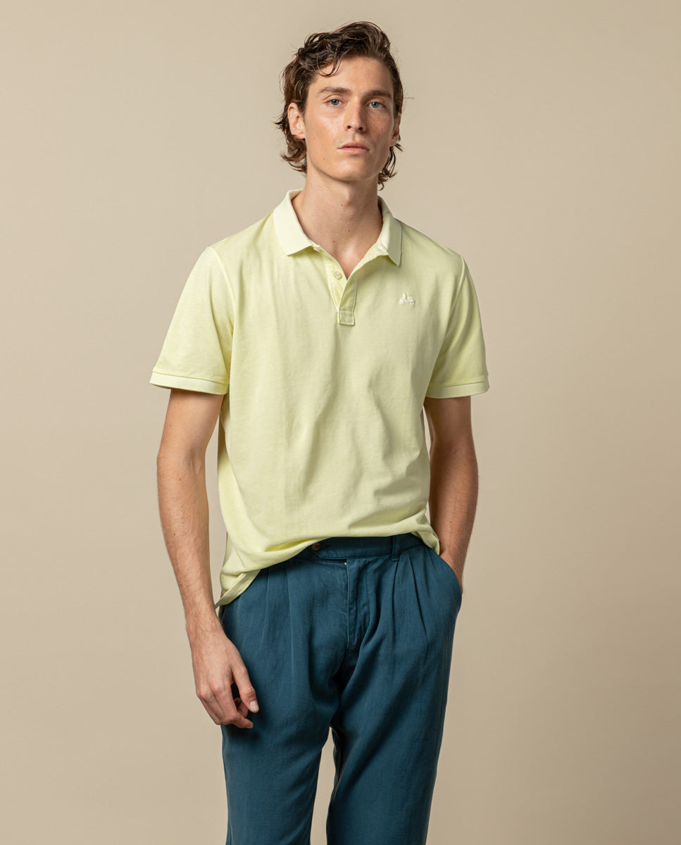 POLO GARMENT AMARILLO FLUOR