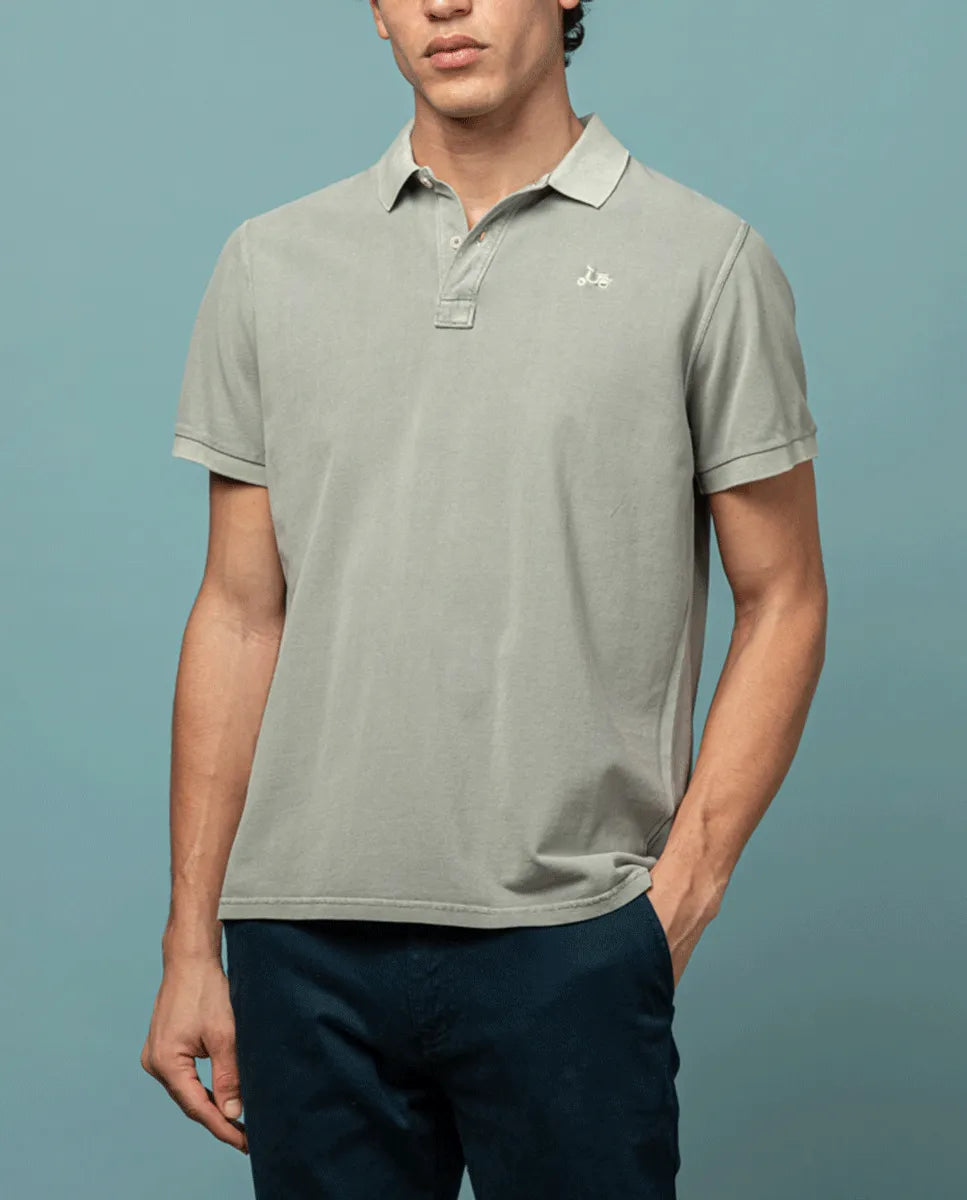 Polo garment khaki