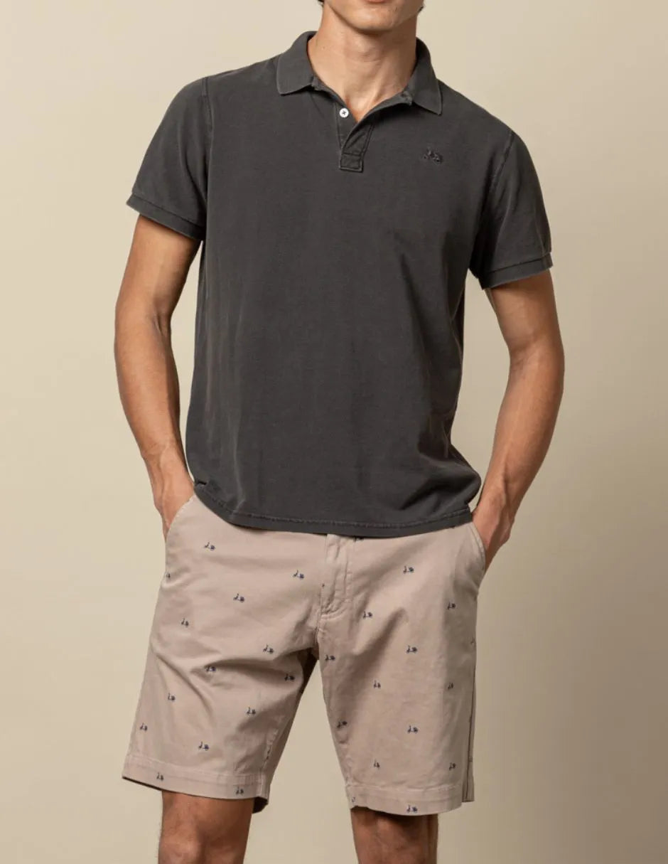 Polo garment negro