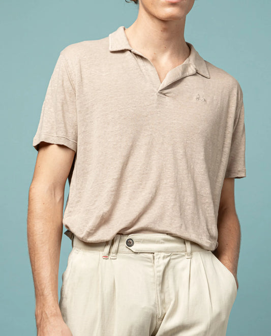 Polo linen beige