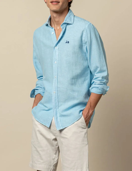 Camisa lissome li-co celeste | SCOTTA