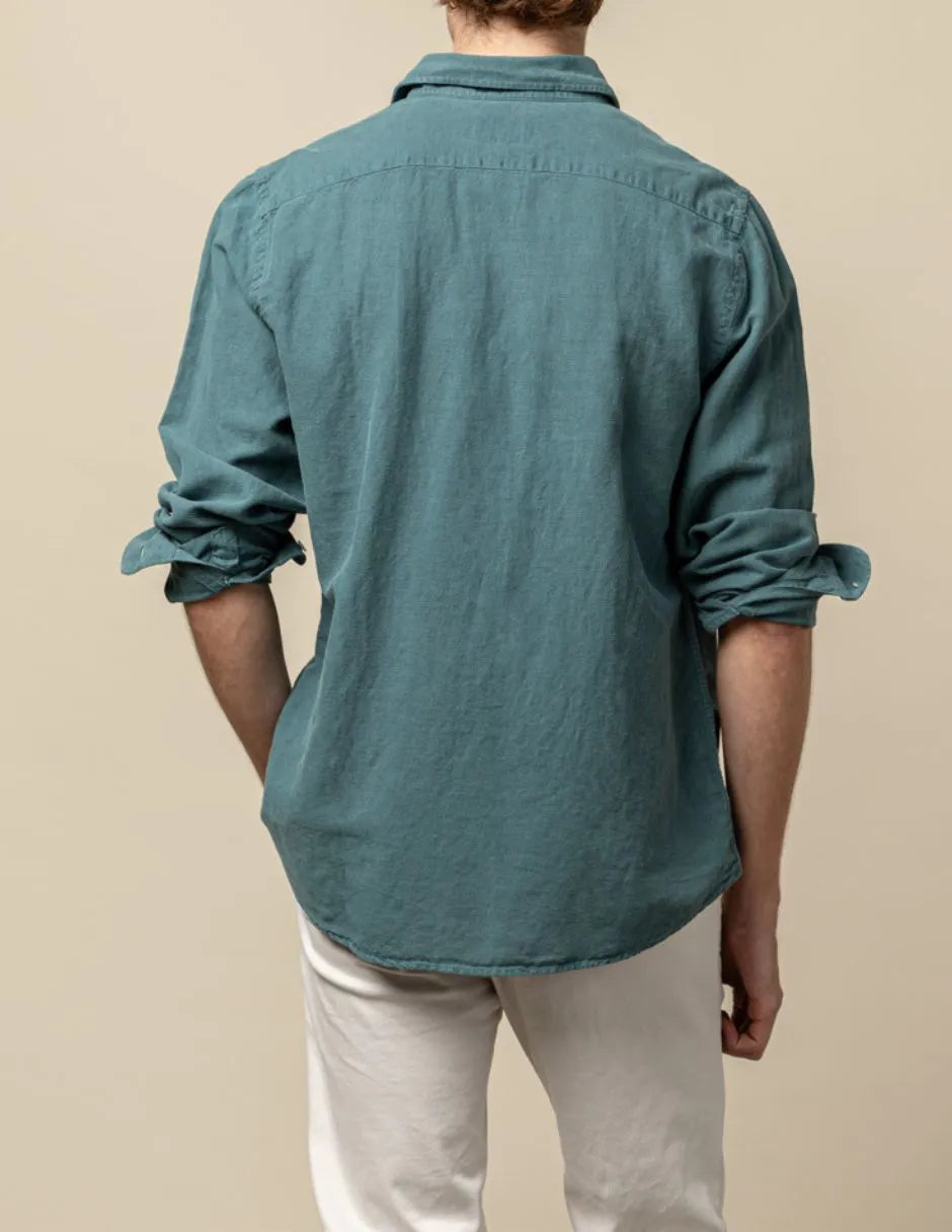 Camisa lissome li-co verde botella