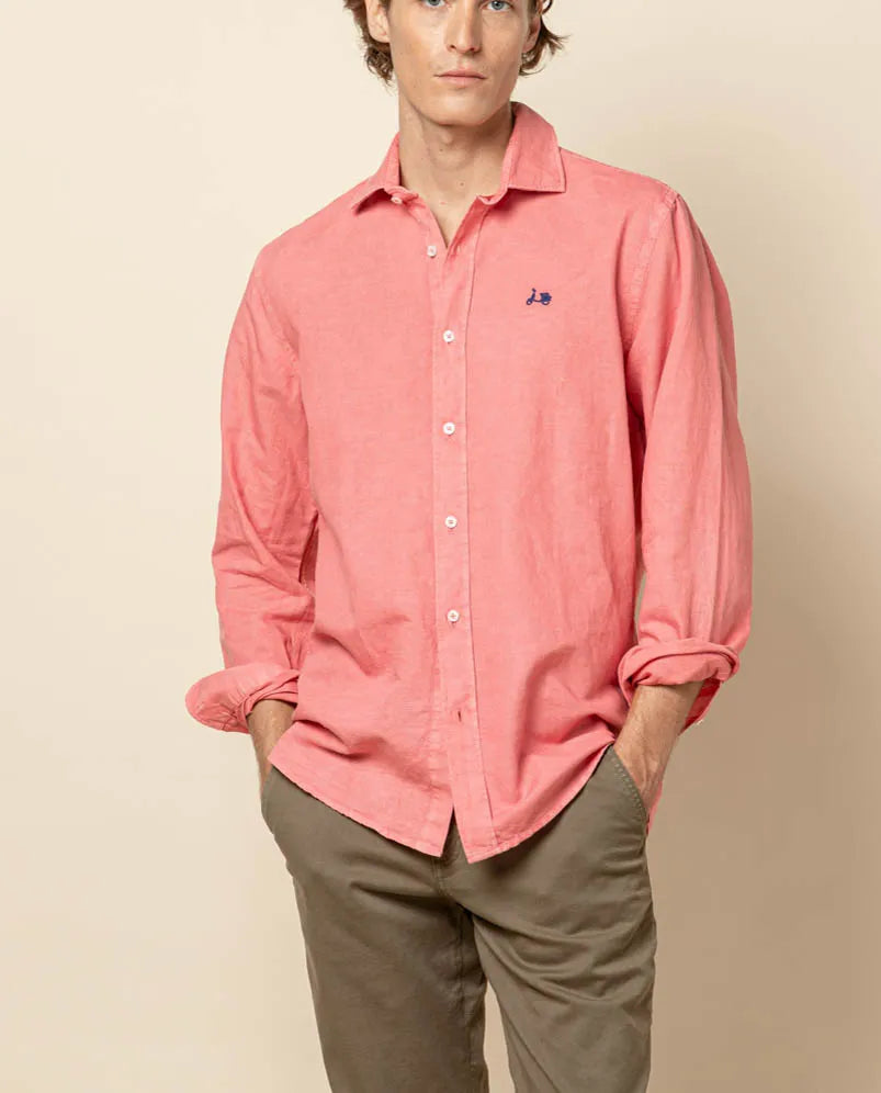 Camisa lissome li-co frambuesa