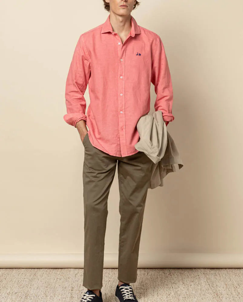 Camisa lissome li-co frambuesa