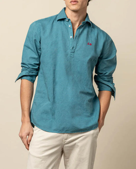 Camisa polera lissome li-co océano