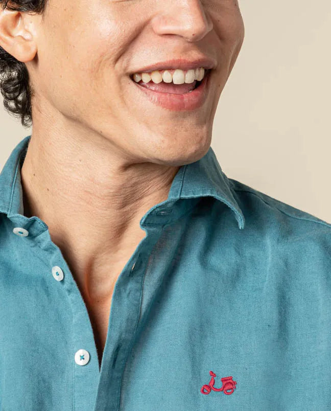 Camisa polera lissome li-co océano