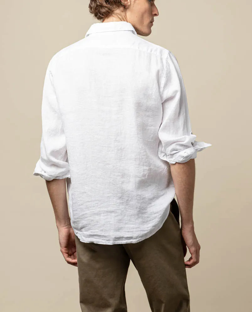 Camisa linen blanco