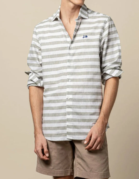 Camisa raya sea verde