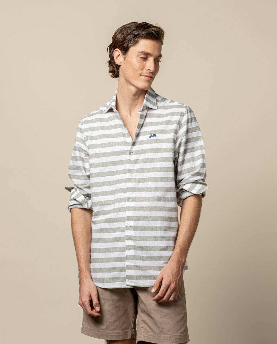 CAMISA RAYA SEA VERDE