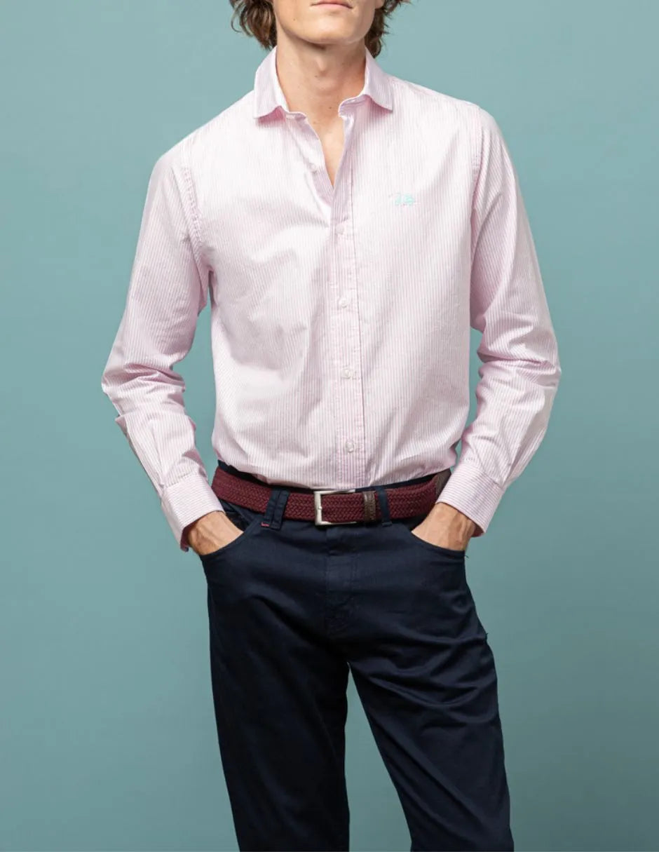 Camisa raya river rosa