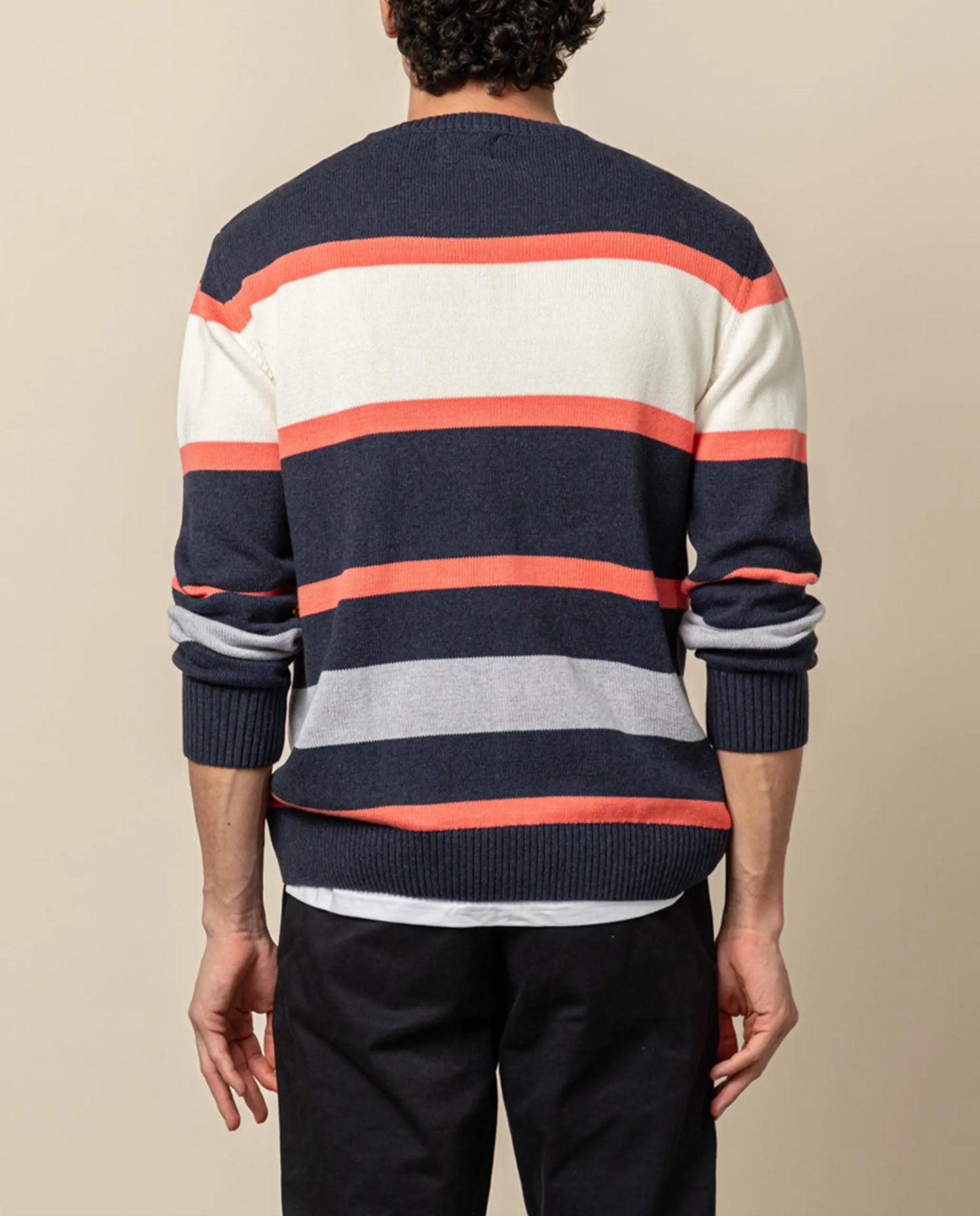 Jersey stripes colours coral
