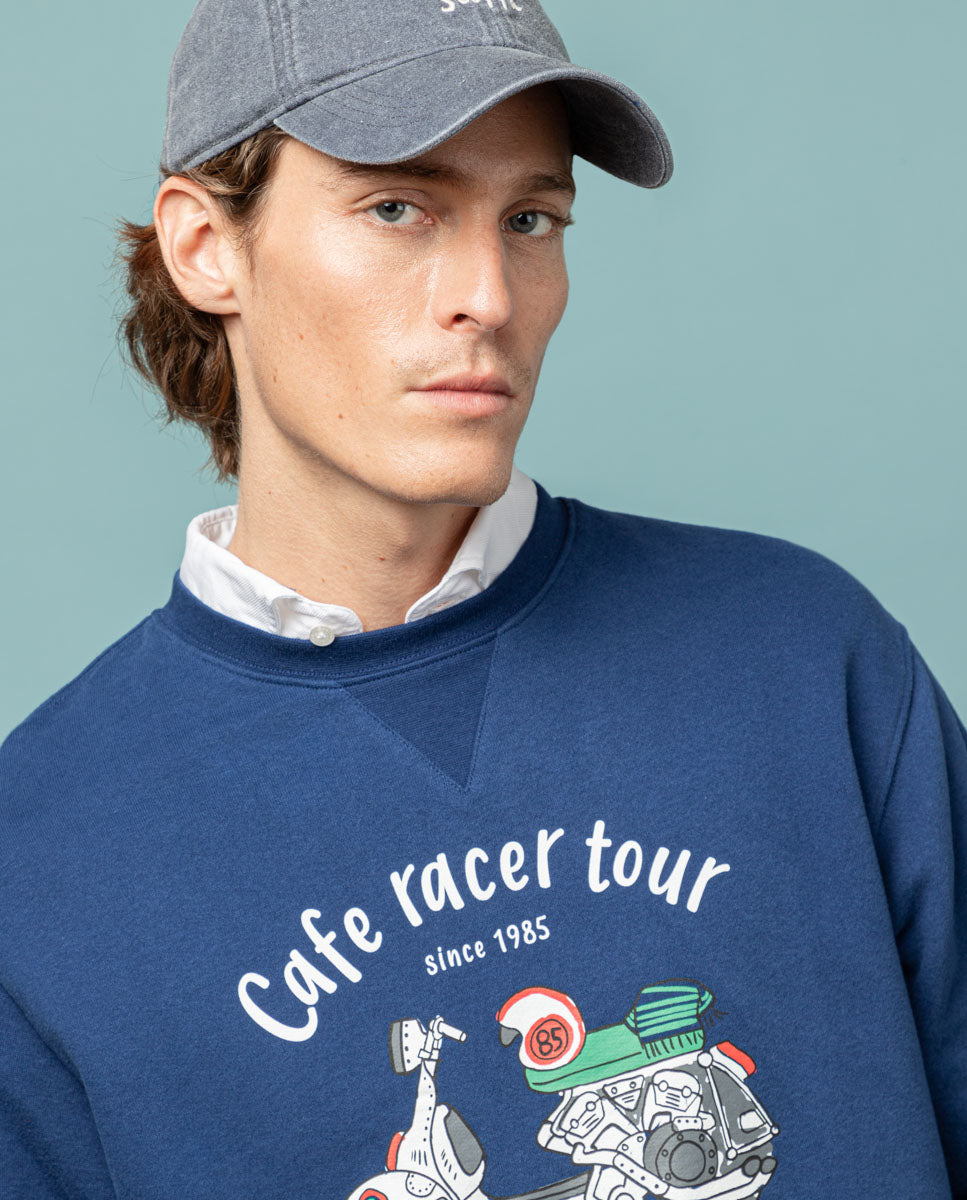 SUDADERA MOTO TOUR MARINO