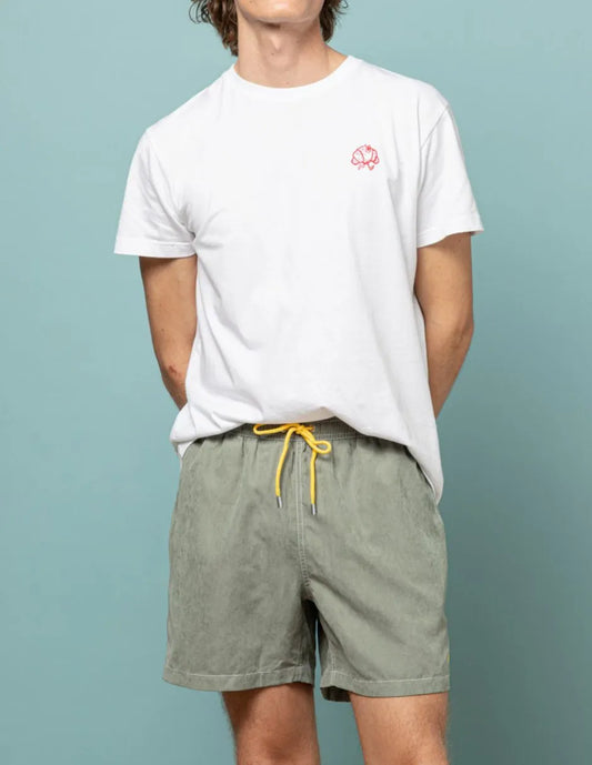 Bañador liso khaki