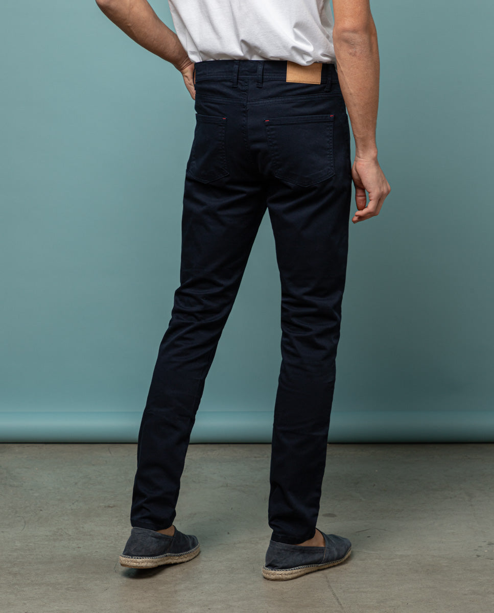 PANTALON COOPER 5 BOLSILLOS MARINO