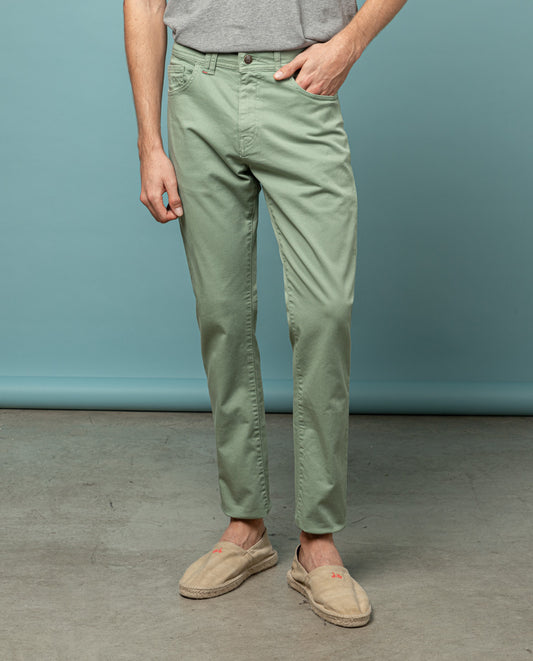 PANTALON COOPER 5 BOLSILLOS KHAKI | SCOTTA