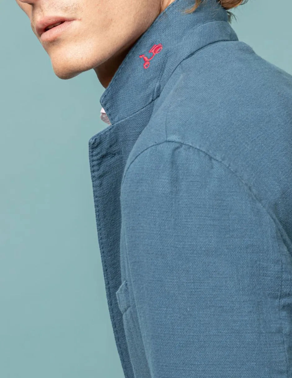 Blazer Lissome Li-Co Azul Marinho