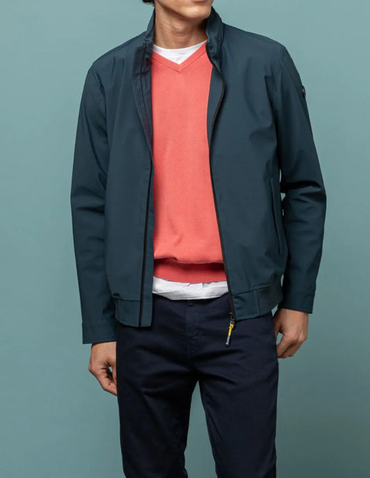 Chaqueta corta técnica marino
