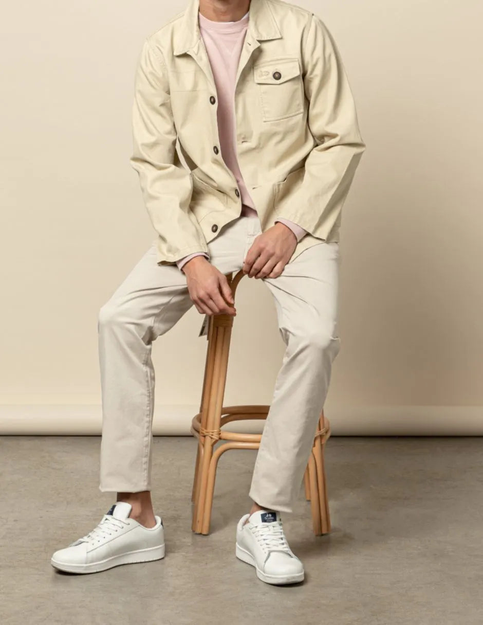 Chaqueta worker beige claro
