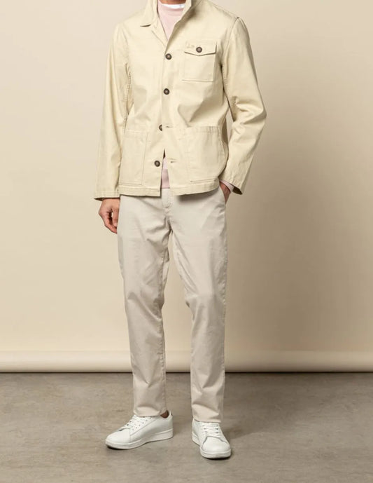 Chaqueta worker beige claro