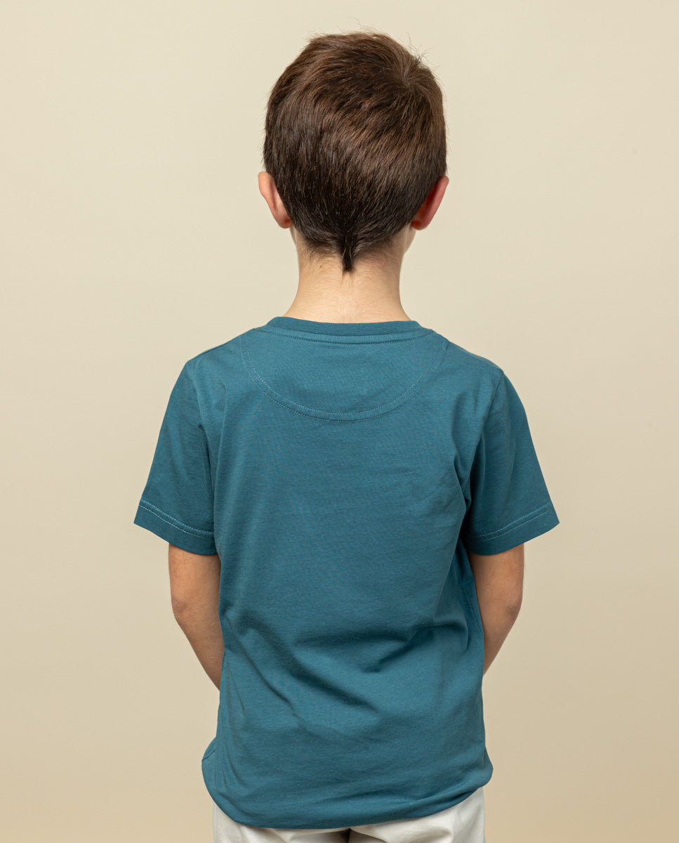 CAMISETA NIÑO RAINY DENIM