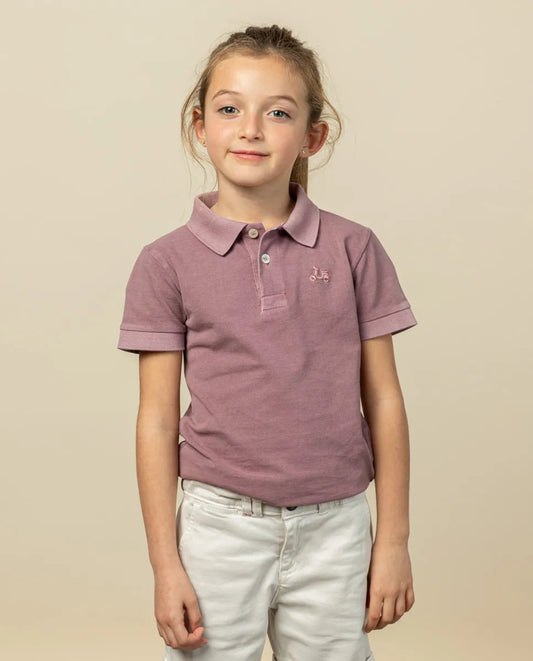 Polo niño garment rosa