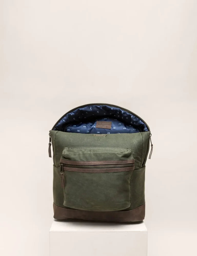 Mochila College Canvas Khaki