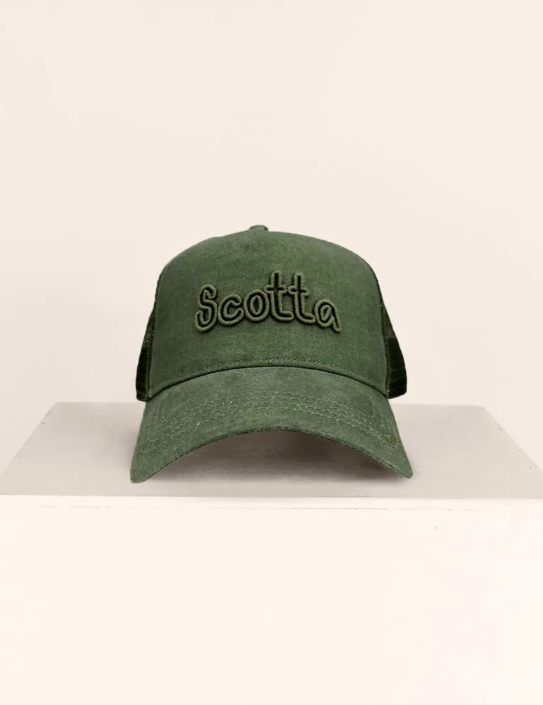 Gorra rejilla 3D khaki