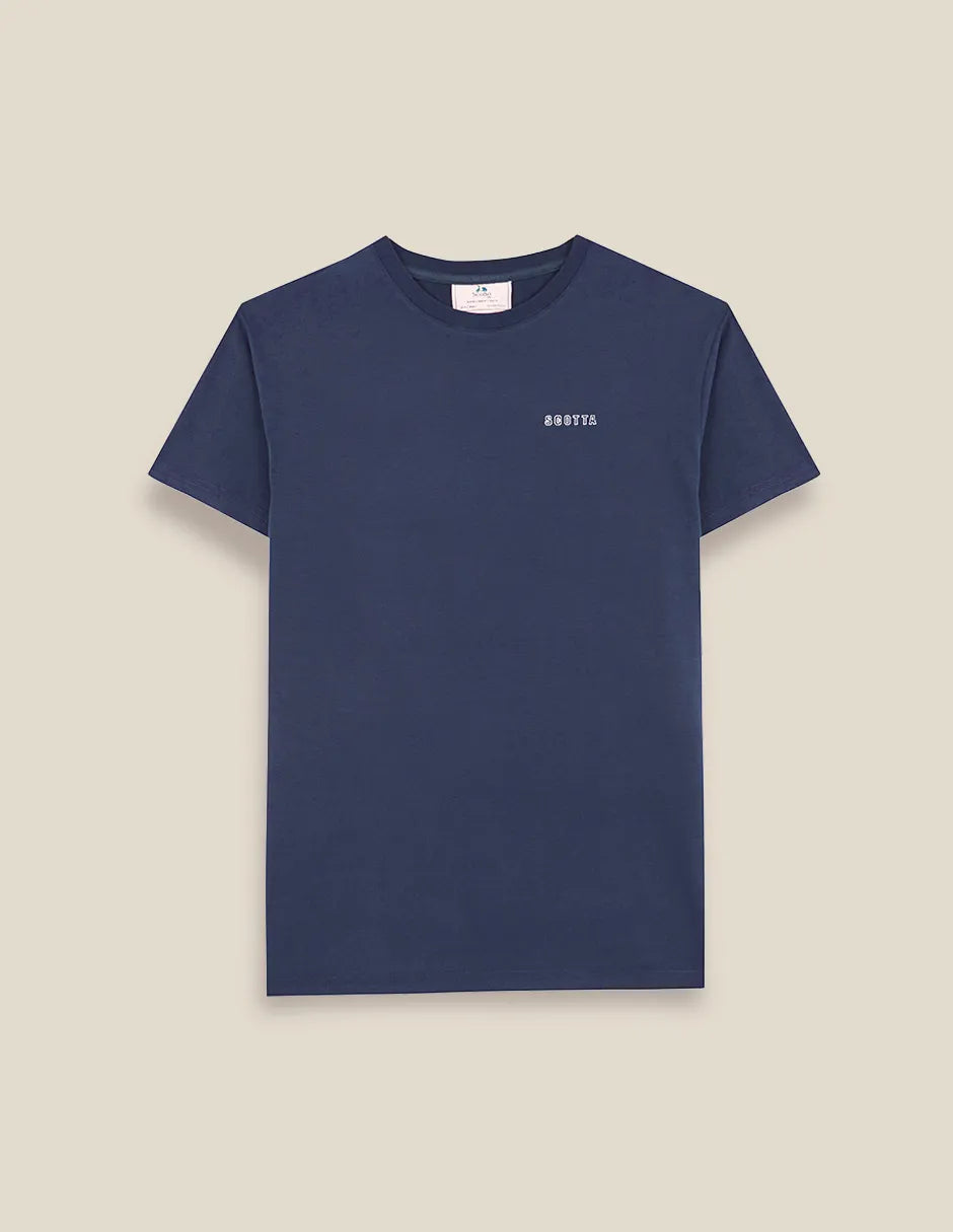 Camiseta de hombre con dibujo en la espalda