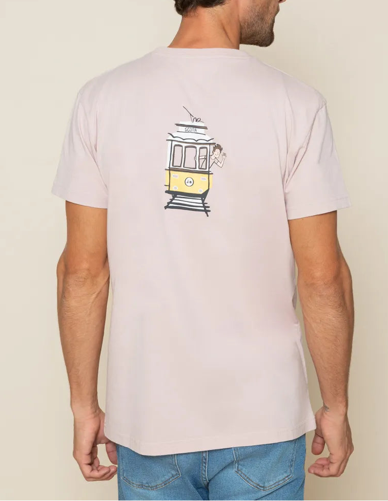 CAMISETA TRAM BURDEOS | SCOTTA