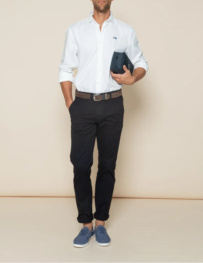 CAMISA ESTRUCTURA PINPOINT BLANCO | SCOTTA