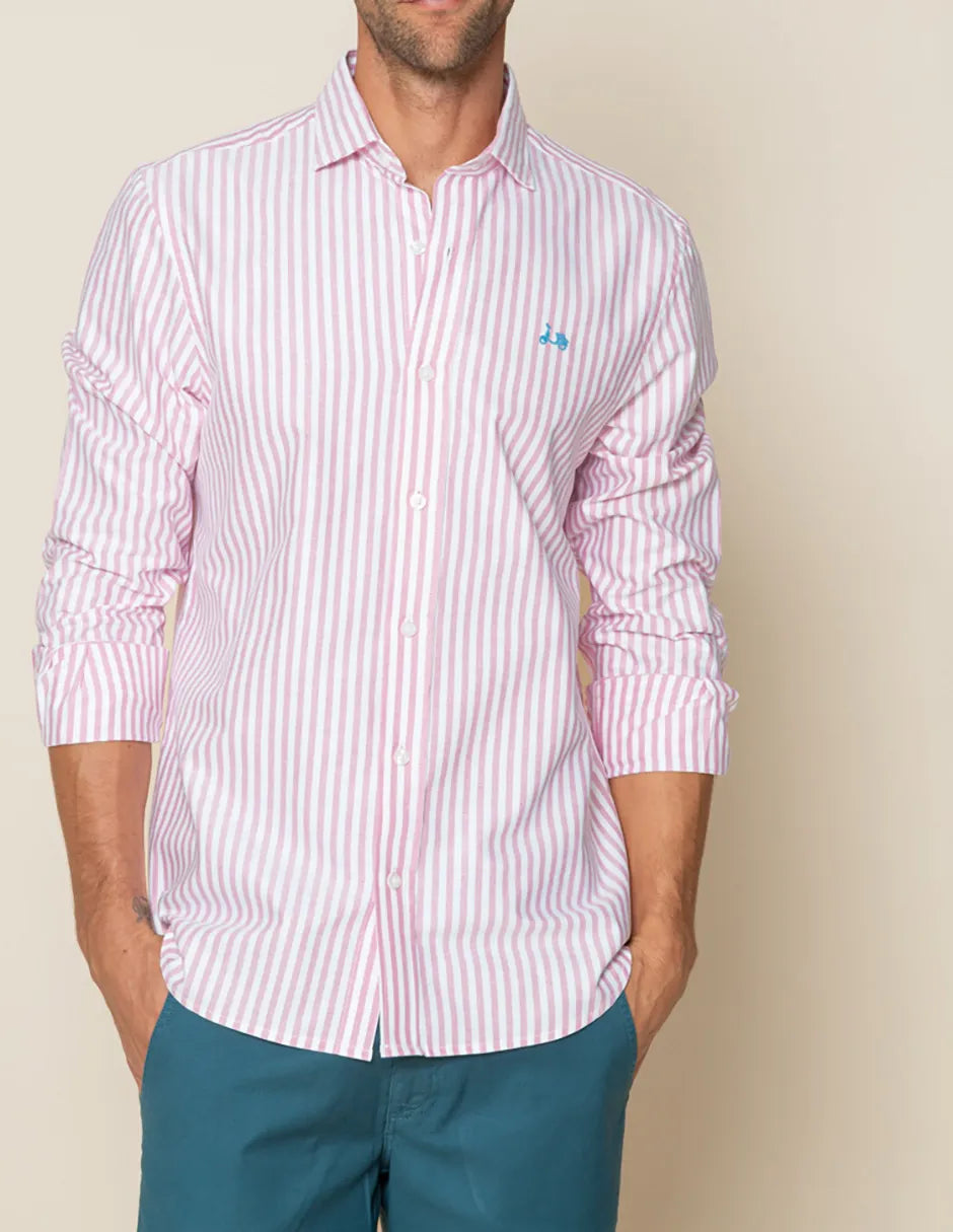 CAMISA CASCAIS FRAMBUESA | SCOTTA