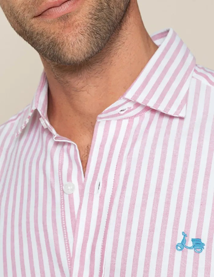 CAMISA CASCAIS FRAMBUESA | SCOTTA