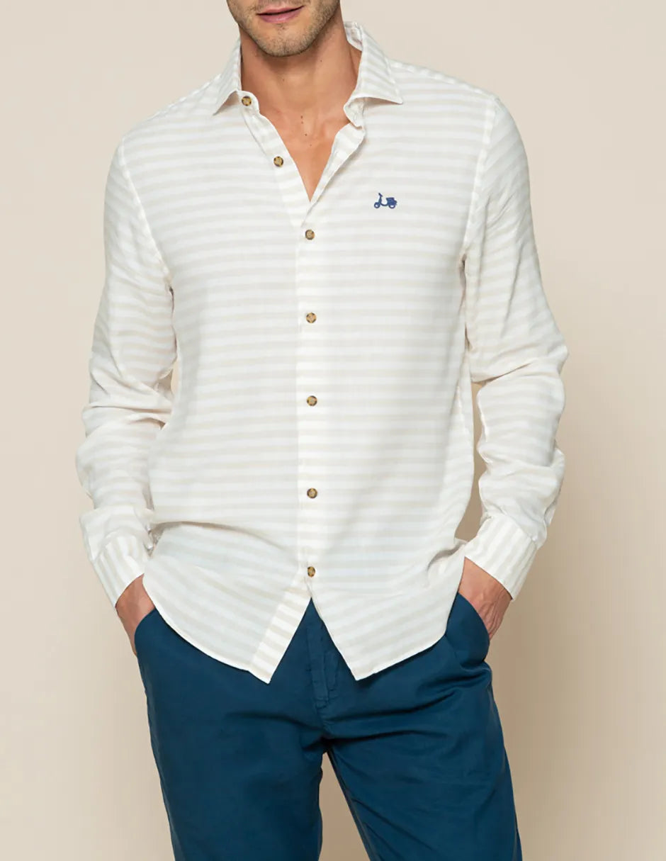 CAMISA SINTRA BEIGE | SCOTTA