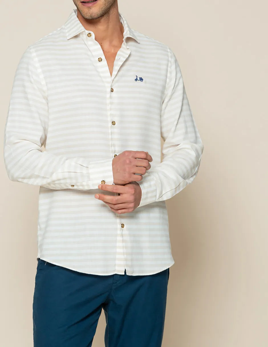 CAMISA SINTRA BEIGE | SCOTTA