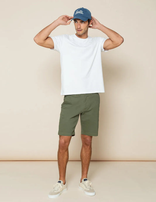Bermudas hombre verdes