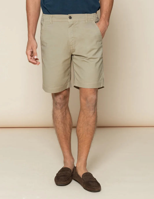 BERMUDA PIQUE SPORT BEIGE | SCOTTA