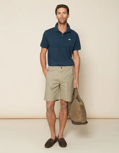 Bermuda piqué beige