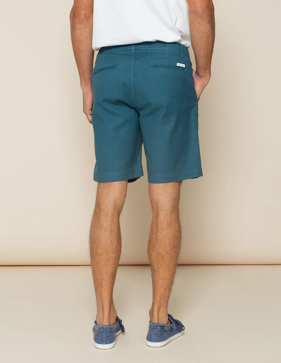 Bermuda azul para hombre