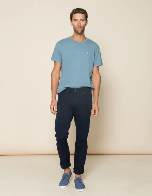 Pantalón vaquero marino hombre