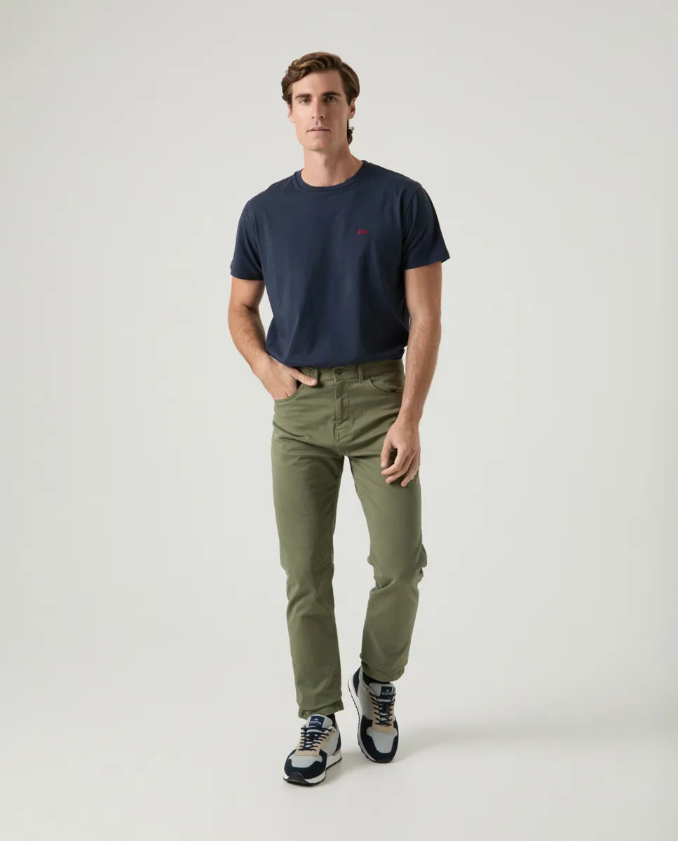 Pantalón cooper 5 bolsillos khaki | SCOTTA