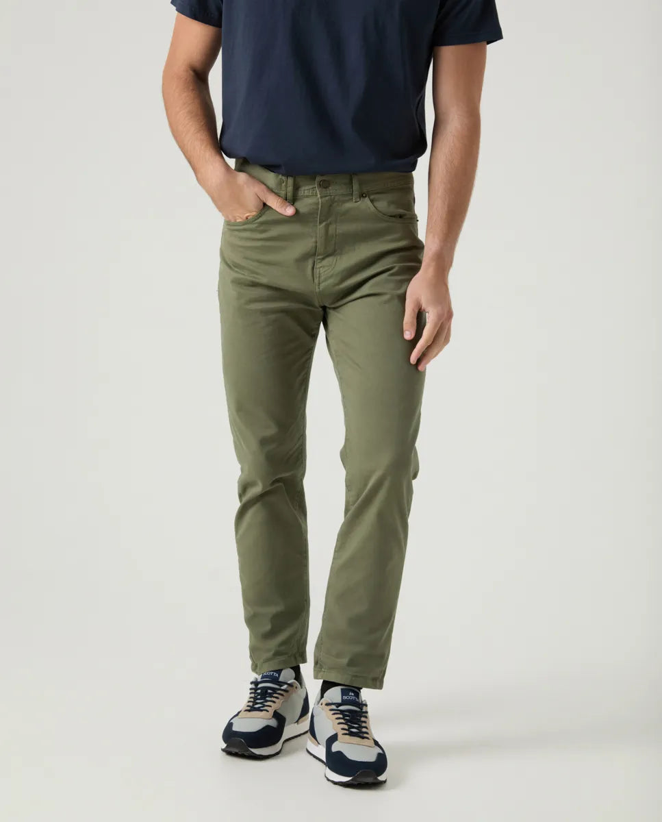 Pantalón cooper 5 bolsillos khaki | SCOTTA