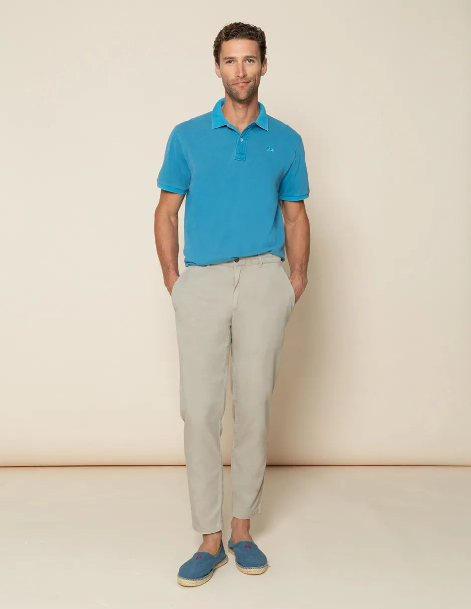 Pantalón jogging beige